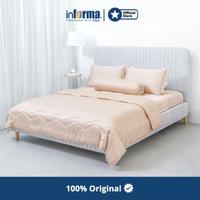 Gambar Unik Informa - Fiore 260x230 Cm Bed Cover Tencel - Cokelat Diskon dari gisa storee undefined 1 Tokopedia