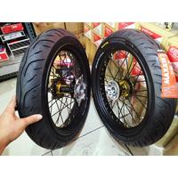 Gambar Paketan velg supermoto CRF 150L 250 300 17 plus ban 1set lengkap siap dari kristriya mall undefined 1 Tokopedia