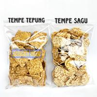 Gambar keripik tempe tepung sagu 500 gram - TEMPE TEPUNG dari ABIMANYU SNACK_NEW undefined 1 Tokopedia