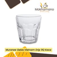Gambar Muranee Gelas Kaca Tea & Coffee Vietnam Drip Glass Size 9Q 220ml dari Mokhamano Coffee undefined 1 Tokopedia