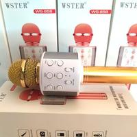 Gambar MIC Microphone Smule KARAOKE BLUETOOTH WIRELESS PORTABLE WS858 SPEAKER - Gold dari lapaktekniksby undefined 4 Tokopedia