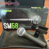 Gambar Legendary Vocal Mic Cardioid Dynamic Microphone SHURE SM58 SM 58 dari caelan_medicine undefined 1 Tokopedia