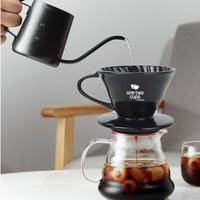 Gambar Filter Penyaring Kopi V60 Glass Coffee Filter Dripper One Two Cups - Merah 1-4cups dari Hardware Solutions undefined 1 Tokopedia