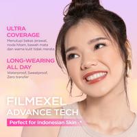 Gambar DAZZLE ME Day by Day Foundation - Coverage Oil control SPF 25 PA+++ - PINK NUDE dari Golden Celluler undefined 5 Tokopedia