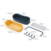Gambar Sutre Rak Kamar Mandi Organizer High Quality Dengan Pengait Aksesoris dari Braithwaite undefined 5 Tokopedia