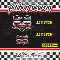 Gambar cutting sticker stiker calya sigra indonesia CAS ID reflektif nyala - 30X24CM dari agris art undefined 2 Tokopedia
