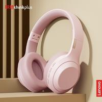 Gambar Lenovo TH10 Headphone Bluetooth Wireless Headset Earphone V5.0 - Pink dari javierstore792 undefined 3 Tokopedia