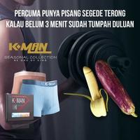 Gambar K-MAN CELANA DALAM MAGNET ORI K-LINK TERAPI KESEHATAN VITALITAS PRIA - ABU DAN BIRU, L dari K-Link Nano Store undefined 5 Tokopedia