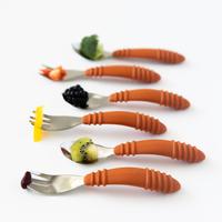 Gambar Bumkins Spoon And Fork 18M+ Clay - Sendok Garpu Anak (Merah) - Lavender dari Mothercare Indonesia undefined 4 Tokopedia
