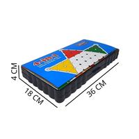 Gambar MAINAN BOARD GAME 4IN1 CATUR ULAR TANGGA LUDO HALMA PLASTIK PVC MUP - LUDO MAGNETIC dari SYARIAH TOYS undefined 3 Tokopedia