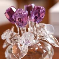 Gambar 4 Colors Crystal Rose Flower Figurine Glass Princess Style dari Wastore One undefined 4 Tokopedia