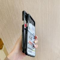 Gambar Luxury Case-Tify Label Kode Merah Putih Bening Hard Flip Case Samsung dari yenihasan28 undefined 5 Tokopedia