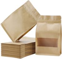 Gambar Kraft Zip Lock Paper Bags Reusable Food Bag Stand Up Pouches with dari Alvori Shop undefined 1 Tokopedia