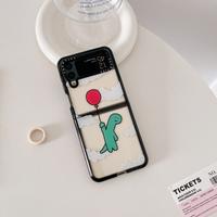 Gambar Casing Dinosaurus Kecil Hijau Lucu Mewah-Tify Clear Hard Case Samsung dari yenihasan28 undefined 3 Tokopedia