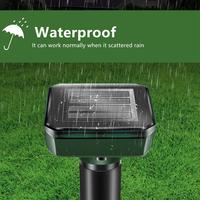Gambar 4/2/1Pcs Solar Power Rat Mole Repeller Ultrasonic Rodent dari Arishop Indo undefined 4 Tokopedia