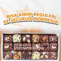 Gambar Brownies Sekat Full Toping BrowMe Bogor Termurah dan Terenak Ukuran dari nelly,. undefined 1 Tokopedia