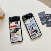 Gambar Luxury Case-Tify Label Kode Merah Putih Bening Hard Flip Case Samsung dari yenihasan28 undefined 1 Tokopedia