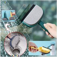Gambar Pembersih Kaca 2 in 1 Glass Brush Mirror Cleaner Wiper Cleaning Tool - Biru dari Wellstar88 undefined 3 Tokopedia