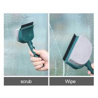 Gambar Pembersih Kaca 2 in 1 Glass Brush Mirror Cleaner Wiper Cleaning Tool - Biru dari Wellstar88 undefined 1 Tokopedia