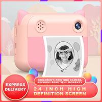 Gambar Kid Instant Print Camera Thermal Printing Camera Digital Photo Camera dari tokped cuu undefined 3 Tokopedia