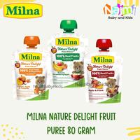 Gambar Sale Milna Nature Delight Fruit Puree Buah 80 Gr | 80Gr Rasa Apple - Apple Peach dari bakpiastore undefined 2 Tokopedia