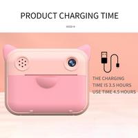 Gambar Kid Instant Print Camera Thermal Printing Camera Digital Photo Camera dari tokped cuu undefined 4 Tokopedia