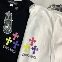 Gambar Kaos Chrome Hearts Tri Colorful Cross T-Shirt - White, 4XL dari CopCopCop undefined 3 Tokopedia