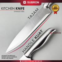 Gambar SUBRON Pisau Dapur Stainless Tebal Dapur 28cm 30cm 32cm Tajam Kitchen - 28CM dari SUBRON KITCHENWARE undefined 3 Tokopedia
