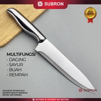 Gambar SUBRON Pisau Dapur Stainless Tebal Dapur 28cm 30cm 32cm Tajam Kitchen - 28CM dari SUBRON KITCHENWARE undefined 4 Tokopedia