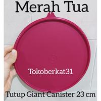 Gambar TUTUP TOPLES BULAT DIAMETER 23 CM TUPPERWARE (GIANT CANISTER) dari JO & NATHAN undefined 5 Tokopedia