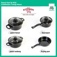 Gambar Hongzhuo Cookware Panci Set Wajan Penggorengan Spatula Set Isi 13Pcs dari Toko Anisa Salsabila undefined 4 Tokopedia