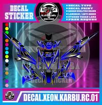 Gambar DECAL STICKER XEON KARBU RC VARIASI FULL BODY CODE 01 - gold dari Kraken Sticker undefined 4 Tokopedia