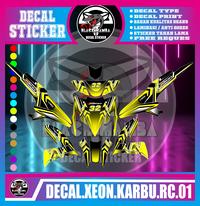Gambar DECAL STICKER XEON KARBU RC VARIASI FULL BODY CODE 01 - gold dari Kraken Sticker undefined 2 Tokopedia