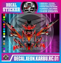 Gambar DECAL STICKER XEON KARBU RC VARIASI FULL BODY CODE 01 - gold dari Kraken Sticker undefined 1 Tokopedia