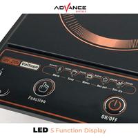 Gambar Advance Kompor Listrik Induksi Advance Induction Cooker IDC300 Hemat dari flonnie undefined 4 Tokopedia