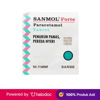 Gambar Sanmol Forte 4 Tablet dari Apotek Medika Prima Tambora undefined 1 Tokopedia