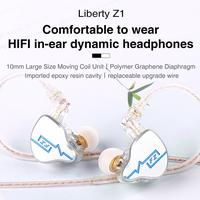 Gambar Newest FZ Liberty Z1In Ear Earphone Dynamic DJ Monitor IEM Earbud dari Saluta Shop undefined 3 Tokopedia