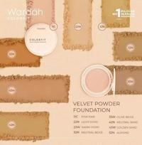 Gambar WARDAH COLORFIT VELVET POWDER FOUNDATION REFIL- 11C Pink Fair - 33W. OLIVE dari ernesta.lu undefined 1 Tokopedia