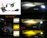 Gambar LAMPU UTAMA MOTOR LED HS1 TIGA WARNA - TRIPLE COLOR LED H4 MOTOR HIGH dari megawatijuni undefined 1 Tokopedia