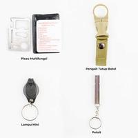 Gambar Set Survival Kit 11 in 1 Multifungsi Perlengkapan Petualang Camping dari okebuystoreid undefined 4 Tokopedia