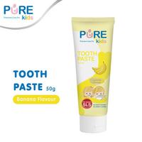 Gambar Pasta Gigi PURE Kids Rasa Strawberry Jeruk Pisang - Pisang dari MZT ID undefined 3 Tokopedia