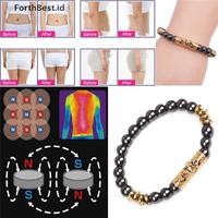 Gambar Forthbest Magnetic Healthcare Hematite Stone Bead Bracelet Bangle dari dwicahyani-1 undefined 4 Tokopedia