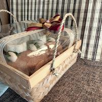 Gambar keranjang hantaran Besek Hantaran Nikah 20x30/hantaran/nikahan dari kemasanku undefined 3 Tokopedia