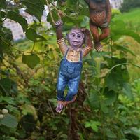 Gambar Fara ^ Dekorasi Taman Luar Ruangan Monyet Pohon Tali Gantungan dari Fara Shopss undefined 1 Tokopedia