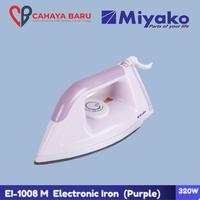 Gambar MIYAKO SETRIKA ELECTRIC IRON 1008M - Ungu dari CahayaBaruHouseware undefined 1 Tokopedia