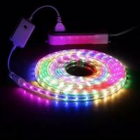 Gambar Lampu LED Selang Hias Kelap Kelip Tahan Air 7-10 Meter Cafe Toko Warkop Cahaya Warna Warni Rainbow dengan Tombol Controller 8 Variasi Kedipan Lampu - RGB 7 Meter dari ANEKA GROSIR ANDA undefined 2 Tokopedia