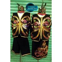 Gambar Ready Set Pakaian Tradisional / Baju Adat Dayak /Baju Karnaval - TK, Hitam dari Astri indo undefined 1 Tokopedia