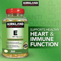Gambar Promo Kirkland Vitamin E 180 mg - 500 softgels Murah dari puspitaane acc undefined 2 Tokopedia