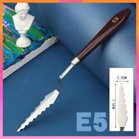 Gambar [Kloware2] 9Buah Palet Spatula Set Hadiah Supply Alat Cat Untuk dari andri shop1898 undefined 4 Tokopedia