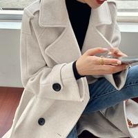 Gambar BLAZER LONG COAT WANITA KOREA BLAZER WANITA PANJANG STYLE - Abu-abu, XL dari Abdulwhstore-1 undefined 3 Tokopedia